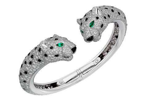 jaguar bracelet cartier|cartier designed diamond panther bracelet.